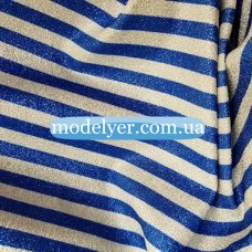 Ткань Трикотаж люрекс полоска